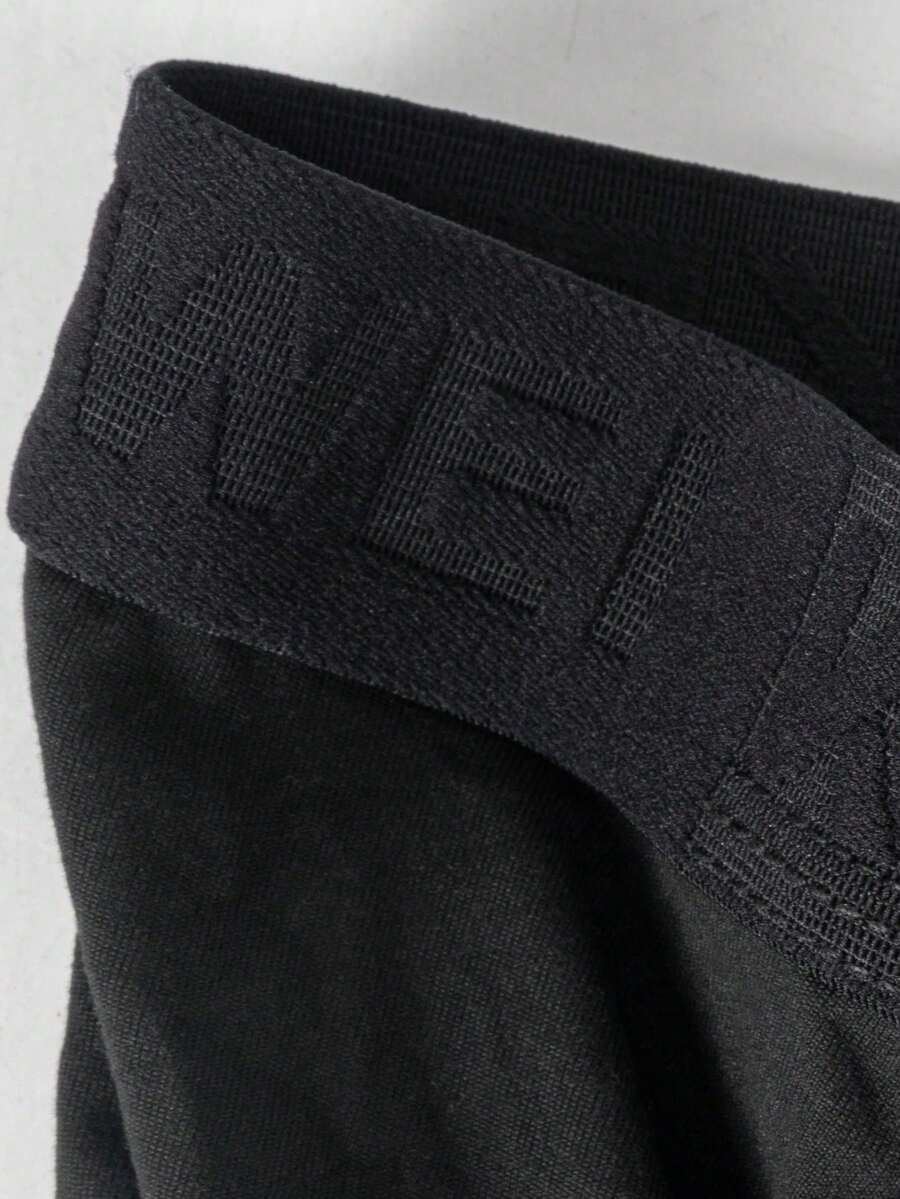 Set Of 7 Simple And Comfortable Boxer Briefs For Men - Green - View 1