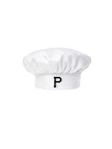 1pc White Chef Hat With Letter Print, Adjustable Kitchen Headwear For Cooking Baking Professional Unisex Breathable Cap Work Accessory - White - View 30