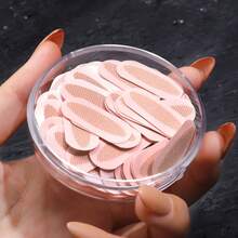 Invisible Double Eyelid Tape, Breathable Mesh Sticker, Waterproof And Sweat-Proof, Comes With Dust-Proof Box, Adjustable Fork-Shaped Head, Suitable For Monolid Makeup, Can Be Used As Holiday Gift - Multicolor - View 2