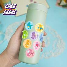500Pcs/Roll /1000Pcs Care Bears Stickers, Cute Cartoon Bear Pattern Stickers Set For Personalized DIY Scrapbook Self-Adhesive Rewards Guitars Phones Laptops Skateboards Luggage, Assorted Colors, Birthday Gift Graduation Gift For Teens Adults - Multicolor - View 7