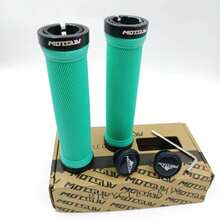 MOTSUV Universal Mountain Bike Shock-Absorbing Handlebar Grips, Soft Anti-Slip Lock-On Handlebar Covers, Boxed - MultiWarna - View 11