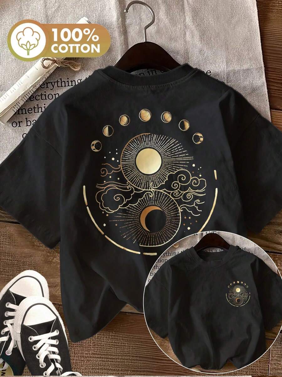 Camisetas de Tallas grandes - Negro - Ver 1