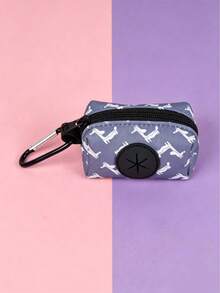 1pc Fashionable Dog Poop Bag Holder, Can Be Attached To Leash, Leash And Poop Bags Not Included - Multicolor - View 17