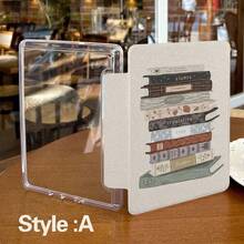 手繩防摔矽膠軟殼，環繞式設計，透明壓克力材質，適用於 2024 Kindle Paperwhite 12 代 7 吋、2022 Kindle Paperwhite 11 代 6 吋、11 代（2024 年發布）、Paperwhite 11 代 6.8 吋 - 彩色 - 查看 8