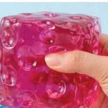 New 3-Color Transparent Cheese Squeeze Stress Relief Glacier Slow Rebound Fidget Toy, For Teens & Adults, Christmas Gift - Multicolor - View 10