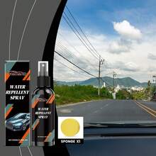 Homonth Waterproofing Spray For Cars - Rainproof, Anti-Stain, Hydrophobic For Rearview Mirrors And Windshields, Stain Remover - A - View 2