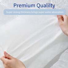 Boxed Compressed Disposable Facial Towels With Individual Package, Mini Portable Travel Cleansing Wipes - 14 PCS - View 2