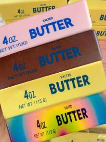 Soft Butter-Feel Squeeze Stick Slow Rebound Colorful Office Stress Relief Desktop Ornament - Multicolor - View 3