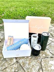 Bridesmaid Gift Box/Groomsman Gift Box, Personalized Wedding Gift Box, Customized Proposal Gift Box, Bride Gift Box, Will You Be My, High-End Gift Box, Engagement Gift Box, Used For Gifts, Thank You Groom Gift Box, Wedding Gift Box, Bridesmaid Gift Box - Multicolor - View 7