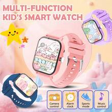 Children's Smart Watch: Supports Wireless Calling, Pedometer, Music Control, Remote Camera, Alarm Clock And More. Compatible With Android/IOS Phones, Equipped With 260mAh Battery. - Multicolor - View 3