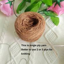 Cheonet Cotton Hand-Knitted Yarn, Suitable For Knitting And Crochet, Used For Sweaters, Blankets, 50g, Soft Yarn, Needlework - DIY Yarn - View 7