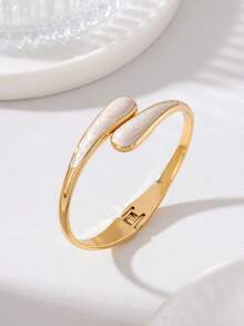 1pc Fashion Elegant Classic Colorful Dopamine Water Drop Tear-Shaped Bracelet & Ring Set, Women's Jewelry Set Suitable For Party, Banquet, Travel, Wedding, Vacation, Daily Wear, Jewelry Gift - Bracelet - View 10