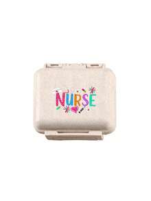 Mini 6-Compartment Portable Pill Box, Medicine Storage Box, Travel Pill Box, Printed With "My Pill Box" And Pill Pattern, 6-Compartment Small Pill Box, Sealed Pill Packaging Storage Box, 6-Day Weekly Pill Storage Box, Travel Essential Pill Box, Daily Vitamin Pill Box, Pocket Pill Box Storage Box, Exquisite Storage Box, Home Essential, Travel Essential - Multicolor - View 13