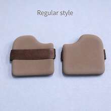 Chocolate Cookie Makeup Powder Puff Cushion Puff Small Slippers Makeup Concealer Setting Powder Puff Leather Surface Water-Resistant Large Puff - Multicolor - View 6