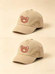 1/3pcs Newborn Baby "Dinosaur" Baseball Cap, Toddler Boy Girl Sun Hat, Suitable For Outdoor, Daily Wear, UV Protection - Multicolor 2 - View 28