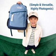 Disney Large Capacity Backpack With Multiple Pockets, Durable And Breathable, Outdoor Travel Student School Bag, Versatile Style, Large Size - Single Piece - View 2