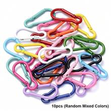 10pcs Hot-Selling Painted Gourd Alloy Carabiner Spring Quick Buckle DIY Keychain Backpack Clip Business Gift Jewelry Accessory - Alloy Gourd Buckle Carabiner - View 11
