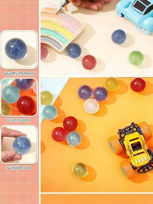 5/10/15 piezas Pelotas saltarinas con brillo vibrante - Divertidas de jugar, duraderas y emocionantes - Ideales como regalos de fiesta de cumpleaños, juegos y premios para niños, colores surtidos