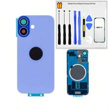 Para IPhone 16Pro Max/16Pro/16Plus/16 Cubierta Trasera de Vidrio de Batería Cubierta Trasera Material de Vidrio con Herramientas de Reparación + Tira Adhesiva de Sellado, Para Reemplazo y Reparación - Multicolor - Ver 26
