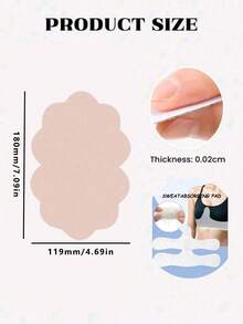 10/40pcs Invisible Anti-Chafing Thigh Pads, Breathable Seamless Leg Protection Pads, Relieve Daily Friction - Multicolor - View 7