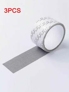Silver Gray Weatherproof Fiberglass Screen Door Repair Adhesive Tape Professional High Strength Mesh Net Roll Universal Grid Sticker For Summer Fresh Air Ventilation Hole Damage Fix Pool Lanai Balcony Pet Scratch,Net Curtains For Windows - Multicolor - View 13