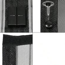 Mosquito Net For Terrace Or Balcony Door - Magnetic Mesh 100 X 210CM - Black - View 5