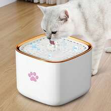 3L Cat Water Fountain, Automatic Pet Water Dispenser With Circulation Filtration System, Ultra-Quiet Water Pump, Large Capacity Cat And Small Dog Water Dispenser - 3L - View 4