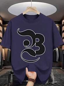 Men T-Shirts - 黑色 - 查看 7