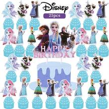 Adornos para Tarta de Cumpleaños con Tema de Hielo & Nieve, Decoraciones para Fiesta de Cumpleaños en Casa, Decoración DIY para Tarta de Cumpleaños & Fiesta Festiva, Para Niños - Ver 16