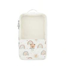 1pc Fresh Style Portable Hanging & Carrying Storage Bag, Travel Toiletry Bag, Mother & Baby Supplies Organizer, Children's Clothing Storage Bag, Handheld & Hanging - Multicolor - View 12