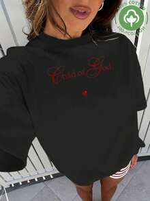Women T-Shirts - Black - View 1