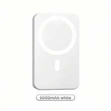 Portable 5000mAh Magnetic Battery Pack, 15W Wireless Output 20W Wired Fast Charging, Strong Magnetic Adsorption Works With Phone Case, LED Battery Indicator Display, Compatible With IPhone 12 13 14 15 Pro Pro Max Mini For Travel Camping Hiking Outdoor Daily Use - 1PC - View 17