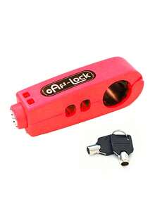 Universal Anti-Theft Throttle And Handlebar Lock, Bicycle Lock, Bicycle Accessories, Suitable For Motorcycles, Bicycles, Electric Bicycles And Scooters - Lightweight Waterproof Plastic Grip Lock/Anti-Theft Clamp, Portable Handlebar/Bar Security Device, Can Fix Throttle Twist And Steering; One-Hand Quick Installation, Key Or Password Option; Suitable For Commuters, Delivery Riders, Students, Off-Road Riders, Garages, Parking Lots, Travel, Camping And Outdoor Storage - Multicolor - View 12