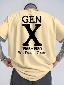 Summer Outdoor Sports T-Shirts For Generation X, Featuring Casual Large Sizes, Stylish Prints For Men, Relaxed Fit, Versatile Round Neck Design - 白色 - 查看 8
