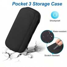 Bolsa de almacenamiento portátil Pocket 3, estuche de almacenamiento portátil compatible con Osmo Pocket 3, caja protectora de almacenamiento de viaje con carcasa dura, diseño compacto con correa para la muñeca - Ver 9