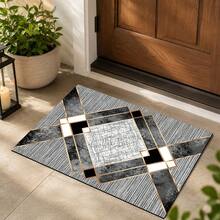 1pc, Home Decor, Pattern Printed Floor Mat, Diatomaceous Earth Kitchen Rug, Kitchen Mat, Floor Mat, Easy To Clean, Printed Rectangular, Suitable For Living Room, Bedroom, Hallway, Bathroom, Laundry Room - Polyester Carpet, Suitable For Indoor And Outdoor Home Decor - Multicolor - View 8