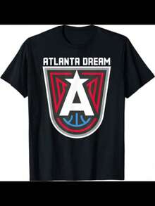 Camiseta con el logotipo de la  Atlanta Dream - Negro - Ver 1