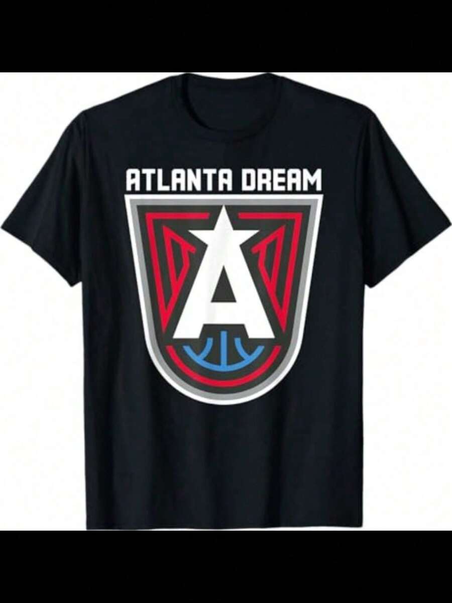 Camiseta con el logotipo de la  Atlanta Dream - Negro - Ver 1