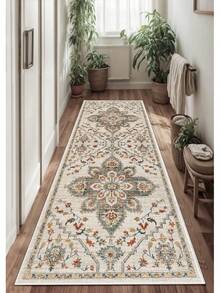 Alfombra antideslizante, lavable, con estampado digital, ideal para pasillo o cocina. - Multicolor - Ver 2