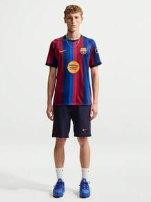 2026/27 賽季 FC Barcelona 主場球迷版 Nike Dri-FIT 男款快乾足球球衣 II1872-683 - 藏蓝色 - 查看 4