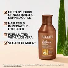 Redken All Soft Mega Curl Shampoo 300ml - Professional - View 5