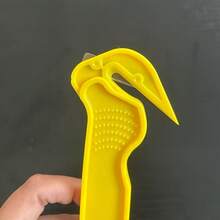 1PC Portable Multifunctional Safety Cutter, Plastic Handle No Assembly Required, Handheld Utility Box Cutter, Envelope Opener For Office & Household Use - A - View 6