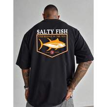 de Manga Corta, Holgada y Transpirable, Adecuada para Surf, Navegación, Ropa de Playa, Camiseta Casual de Cuello Redondo para Pescadores de Agua Salada y Atuendo Informal, Lavable a Máquina - Blanco - Ver 4