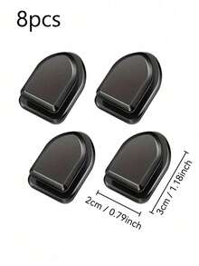 12 piezas/8 piezas/4 piezas Ganchos invisibles mini para coche, ganchos de almacenamiento multifunción para el interior del coche, respaldo del asiento, ganchos autoadhesivos para el hogar - Multicolor - Ver 13