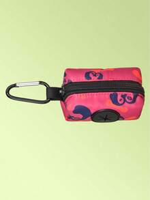 1pc Fashionable Dog Poop Bag Holder, Can Be Attached To Leash, Leash And Poop Bags Not Included - Multicolor - View 10