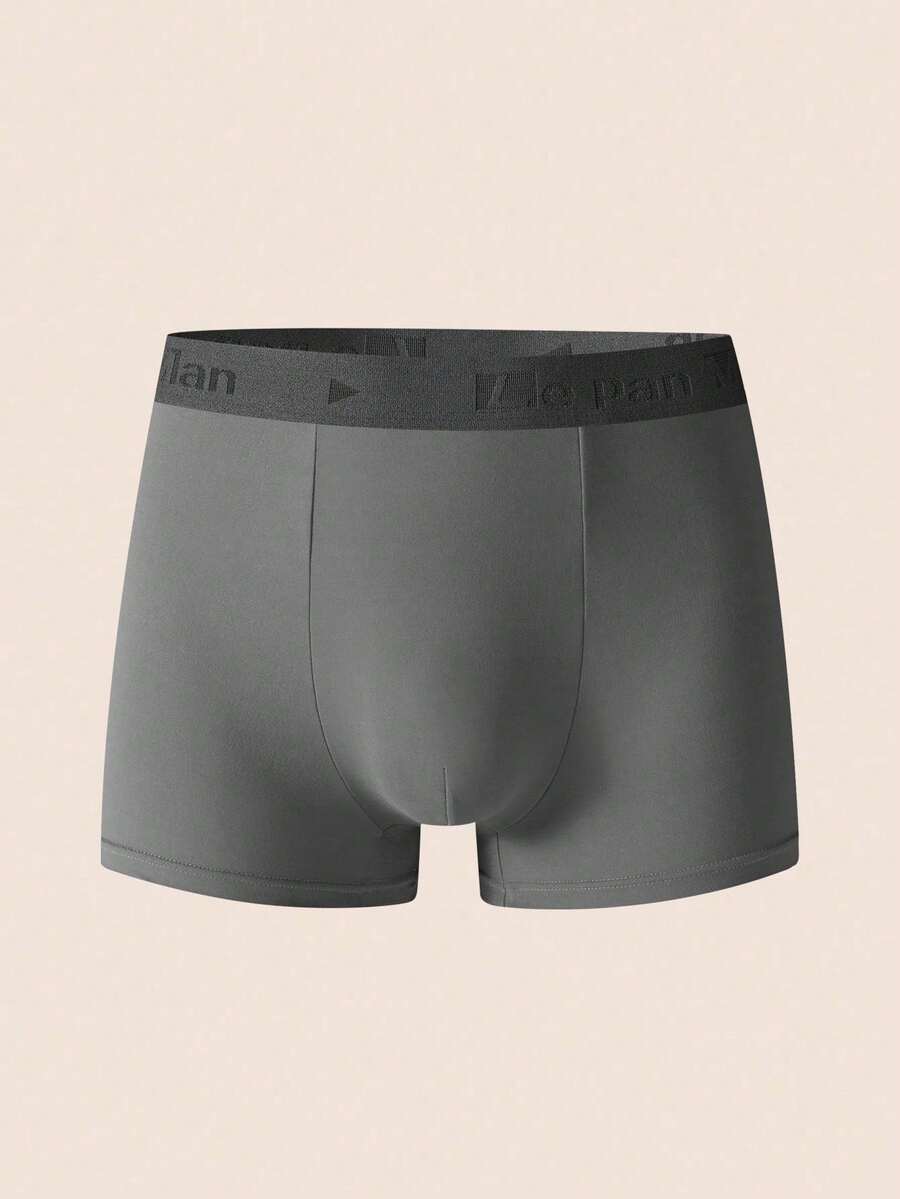 Set de 7 calzoncillos tipo bóxer simples y cómodos para hombres - Blanco y Negro - Ver 1