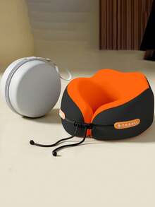 1/2 piezas Almohada de cuello en forma de U de espuma de memoria, múltiples opciones, almohada portátil para siestas de viaje, almohada de cuello de rebote lento, esencial para siestas en la oficina, almohada de soporte de cuello para viajes en avión, desmontable y lavable a máquina, con bolsa de almacenamiento, soporte de cuello, almohada de viaje con soporte de rebote lento - Multicolor - Ver 16