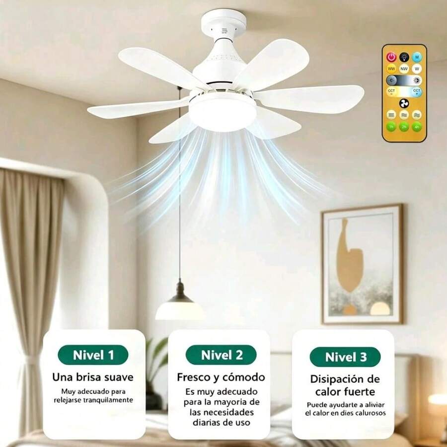 Wall-Mounted Fans - White - View 1