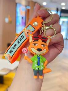 Disney 1個迪士尼新款卡通《動物方舟》Judy & Nick鑰匙圈 動漫周邊 背包掛飾 車用吊飾 派對小禮物 - 多款 - 查看 7
