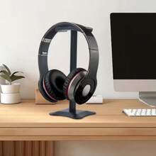 Over-Ear Headphone Stand Aluminum Alloy Pole Creative Storage Rack Minimalist Desktop Headset Holder, No Charging Required - Multicolor - View 3